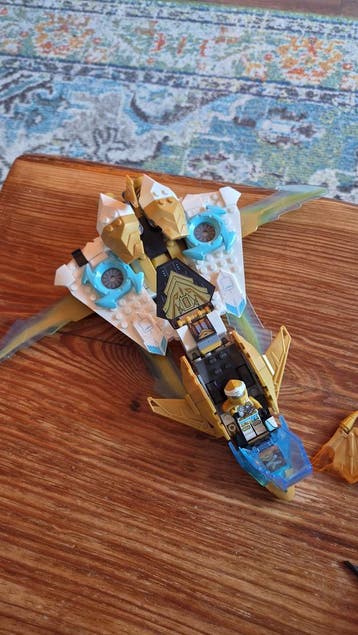 LEGO Zane#039s Golden Dragon Jet 71770, Zo goed als nieuw, Complete set, Lego, Ninjago