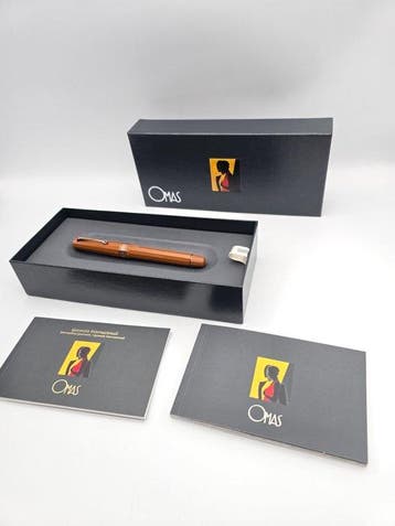 Omas - OMAS paragon colonial brown Fountain Pen special, Nieuw