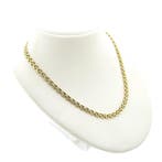 Gouden Bismarck schakelcollier. (Ketting), Ophalen of Verzenden, Gebruikt, Overige kleuren, Goud