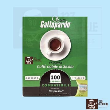 2 x 100 Gattopardo Nespresso® Capsules, Verzenden, Nieuw
