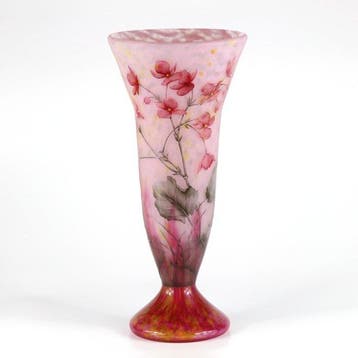 Daum Frères, Daum Nancy - Vaas - Glas, Antiek en Kunst