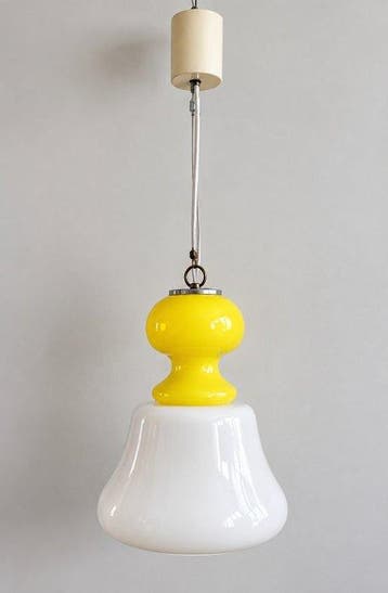 Plafondlamp - Glas, Metaal