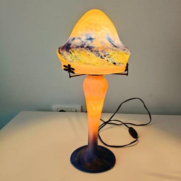 Lamp - Glas, Antiek en Kunst, Curiosa en Brocante