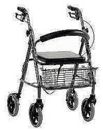 Lichtgewicht rollator Elephantje, Ophalen, Nieuw