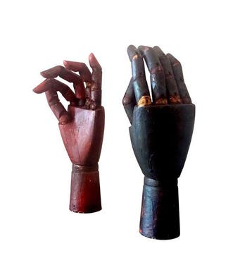 Anatomisch model (2) - Hout - XX - Beweegbare handen