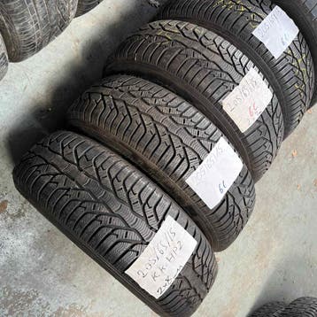 4 x Kleber Krisalp HP2 205-65-15 Winterbanden 8mm, Gebruikt, 15 inch, Band(en), Personenwagen