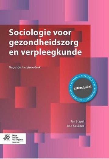 9789036810043 Sociologie voor gezondheidszorg en verpleeg..., Verzenden, Zo goed als nieuw, J. Stapel