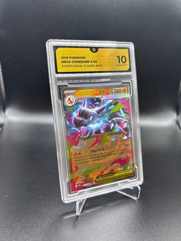 Pokémon - 1 Graded card - Mega Charizard X EX #013, Nieuw
