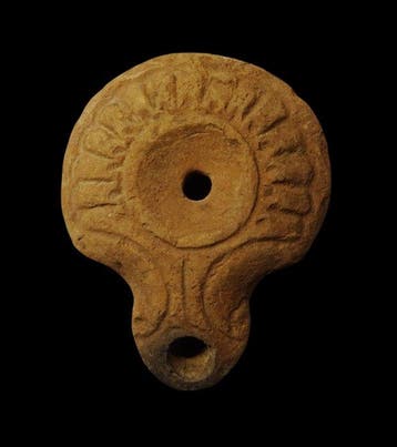 Oud-Egyptisch Egyptische olielamp - 2e eeuw v.Chr.