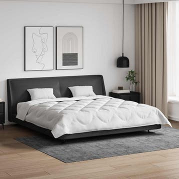 vidaXL Dekbed met kussen 3 st Wit Microfibre, Verzenden, Nieuw, Wit
