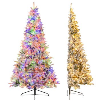 2dekans | Coast Half Kunstkerstboom Voorverlicht 210 cm –, Ophalen of Verzenden, Zo goed als nieuw