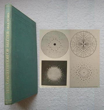 Max Born - The Constitution of Matter - 1923