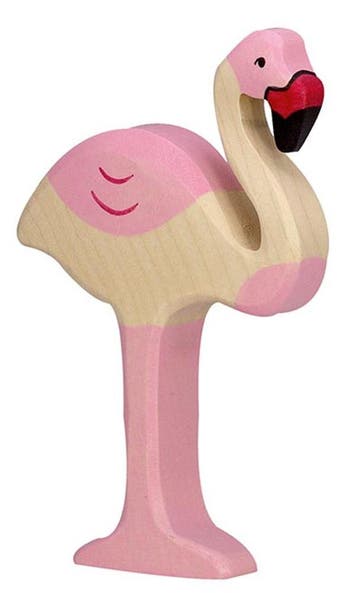 Holztiger houten flamingo speelfigu van €9,99 voor €5,00, Ophalen of Verzenden, Nieuw