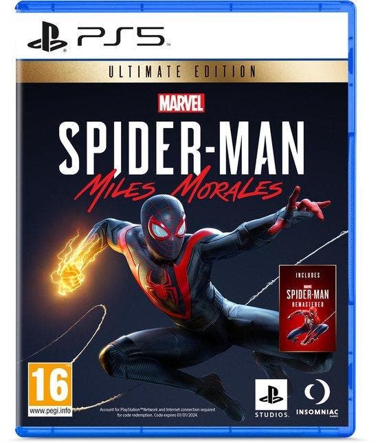 Marvels Spider-Man: Miles Morales - Ultimate Edition - PS5, Spelcomputers en Games, Spelcomputers | Overige, Verzenden