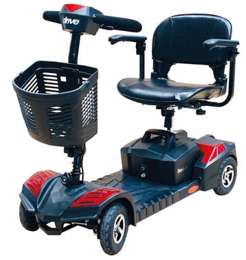 Scootmobiel Drive Scout Raven Opvouwbaar (Nieuw), Diversen, 10 km/u of minder, Drive, 16 t/m 25 km, Nieuw