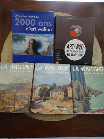 La Wallonie, le Pays et les Hommes. Lettres, Art, Culture -