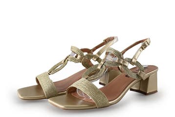Bibi Lou Sandalen in maat 40 Goud, Overige kleuren, Verzenden, Bibi Lou, Sandalen of Muiltjes