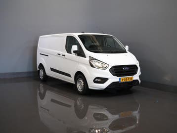 Ford Transit Custom 2.0 TDCI L2 130 pk Trend 2.8t Trekverm./, Stof, Gebruikt, Wit, Ford