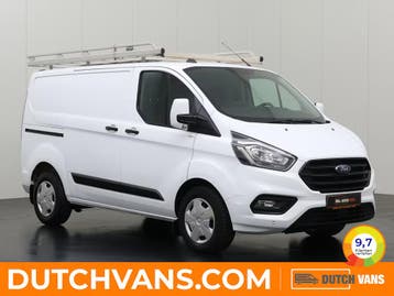 Ford Transit Custom 2.0TDCi Bestelbus 2023 L1 H1 Diesel, Auto's, Euro 6, Wit, Nieuw, Ford