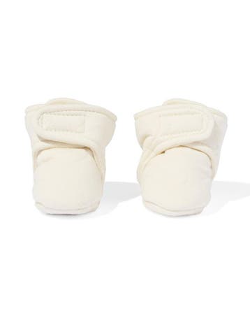 HEMA Newborn sloffen gewatteerd beige laag geprijsd, Verzenden, Nieuw
