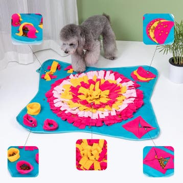 Snuffelmat - Hondenspeelgoed - Snackmat - 70x70 cm - Nobleza, Verzenden, Zo goed als nieuw