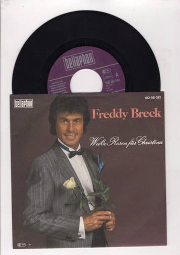 Freddy Breck – Weiße Rosen Für Christina / Laß Dich Verwöhne, Ophalen of Verzenden, Nieuw in verpakking