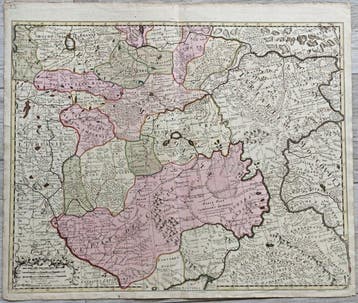 Europa - Moscovië, Litouwen, Oekraïne en Tartarië; Peter, Nieuw