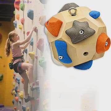 Handgemaakte Boulder Block Trainingssteen voor Vingerkracht, Verzenden, Nieuw