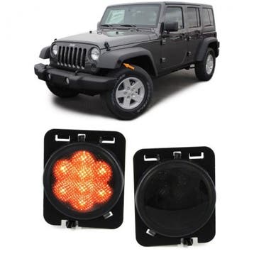 Zijknipperlichten JEEP Wrangler JK TJ LJ (2007-2017) FULL, Ophalen of Verzenden, Nieuw