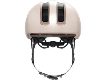 Abus HUD-Y - E-bike helm - Schokabsorberend EPS - Champagne, Fietsen en Brommers, Fietsaccessoires | Fietshelmen, Verzenden, Zo goed als nieuw