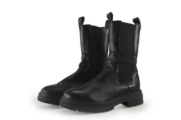 Manfield Chelsea boots in maat 38 Zwart, Verzenden, Zwart, Overige typen, Zo goed als nieuw