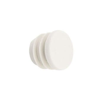 Inslagdop - rond - 38 mm (1 - 3,5) - wit - kunststof, Ophalen of Verzenden, Nieuw
