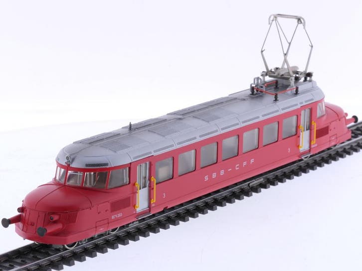 Schaal H0 Märklin 3126 elektrische motorwagen CLe 2/4 Ro.., Hobby en Vrije tijd, Modeltreinen | H0, Wisselstroom, Overige typen