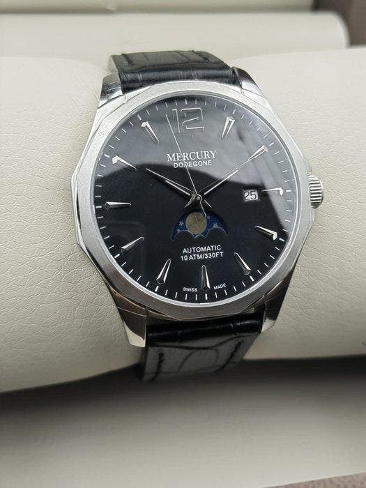 Mercury - Dodegone - Moonphase - Zonder minimumprijs - Heren, Sieraden, Tassen en Uiterlijk, Horloges | Heren