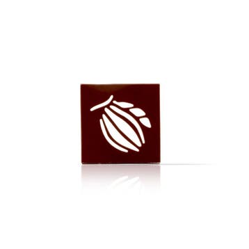 Dobla Chocoladedecoratie Vierkant Cacaoboon (180 stuks), Verzenden, Nieuw