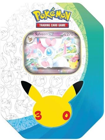 (Pre-order) Pokémon TCG - 30th Celebration Tin Box: Sylveon, Verzenden, Zo goed als nieuw