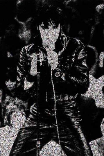 David Law - Crypto Elvis III - Format XL 50x75