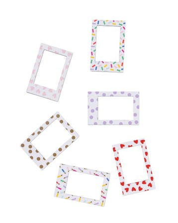 HEMA Magnetische fotoframes confetti - 6 stuks, Verzenden, Nieuw