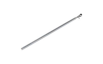 Berger Stormstang Steunvoet 25mm 170-260cm - Zilver, Ophalen of Verzenden, Nieuw