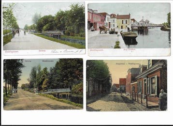 Nederland - Stad en Landschap, Bruggen, Schepen, Churches -, Gelopen