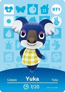 Amiibo Yuka #071 - Series 1, Verzenden, Zo goed als nieuw