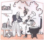 Hoare en Laval brouwen hun pact op spotprent (lijst optie), Verzenden