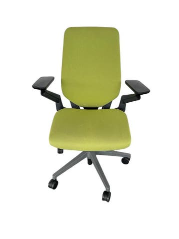 Steelcase Gesture Full Option, Refurbished Bureaustoel Groen, Huis en Inrichting, Bureaustoelen, Verzenden, Zo goed als nieuw