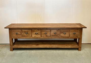 Dingklik sidetable XL -  250 cmSidetables, Huis en Inrichting, Tafels | Sidetables, Ophalen of Verzenden, Nieuw