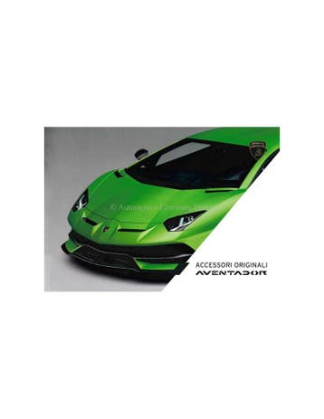 2019 LAMBORGHINI AVENTADOR SV / SVJ ACCESSOIRES HARDCOVER, Nieuw, Author