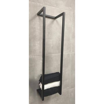 Wiesbaden Loft - Handdoekrek - 95x25x20cm - Mat Zwart, Ophalen of Verzenden, Nieuw