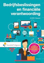 9789001841775 Bedrijfsbeslissingen en financiele verantwo..., Verzenden, Zo goed als nieuw, A.W.W. Heezen