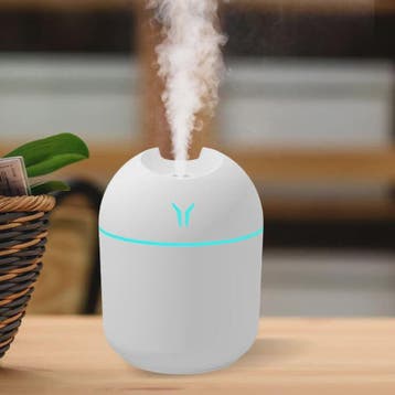 Mini USB Luchtbevochtiger & Aroma Diffuser met LED Kleurenla, Witgoed en Apparatuur, Verzenden, Nieuw