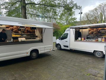 Patatkraam op locatie | Mobiele Patatwagen met verse patat, Kraam