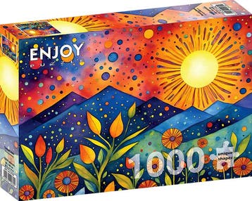 Sunset Rain Puzzel (1000 stukjes) | Enjoy Puzzle - Puzzels, Verzenden, Nieuw